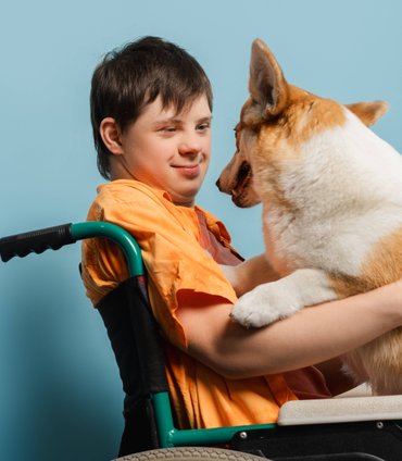 disabled people with pets